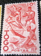Togo 1947 Native Pictures Palm Oil Extraction 10c - Mint - Unused Stamps