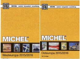 Ost-/West-Europa Katalog 2015/2016 Neu 132€ MICHEL Band 6+7 B GB NL L EIRE Jersey Man PL USSR RU Moldawia UA Weißrußland - Art Africain