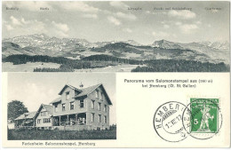 Hemberg - Panorama Vom Ferienheim Salomonstempel Aus           1912 - Hemberg