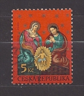 Czech Republic  Tschechische Republik  2000 Gest. Mi 277 Sc 3136 Christmas, Weihnachten. - Gebruikt