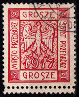 POLAND Przedborz Fi 1 T5. Used With Gutter - Used Stamps