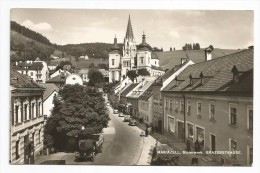 I3475 Mariazell - Steiemark - Grazerstrasse - Auto Cars Voitures / Viaggiata 1958 - Targa Annullo Pubblicitaria - Mariazell