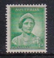Australia ASC 175 Queen Mother One Penny Green Die I MNH - Ungebraucht