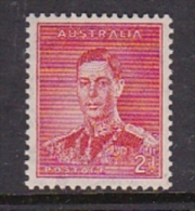 Australia 1937-49 King George VI, ASC 177, 2d Red  Die I MNH - Neufs