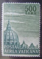 VATICANO - IVERT AEREOS Nº 33 - NUEVOS (**) BASILICA SAN PEDRO - GOMA AMARILLA - Used Stamps