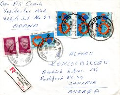 TURQUIE. N°2561 De 1988 Sur Enveloppe Ayant Circulé. Sécurité Au Travail. - Storia Postale