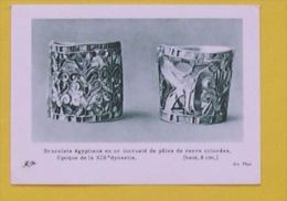 BRACELETS EGYPTIENS - EGYPTE XIXe DYNASTIE - Ed L´OLIVIER - DEBUT 1960 - 2 SCANS - Geschichte