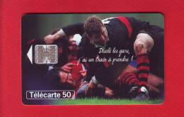 668 - Telecarte Publique Sncf Toulouse Rugby Ballon Ovale (F623) - 1996