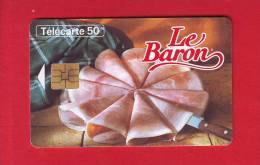 678 - Telecarte Publique Le Baron Jambon Blanc Charcuterie (F640) - 1996