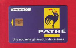 680 - Telecarte Publique Pathe Cinema Coq (F675) - 1996