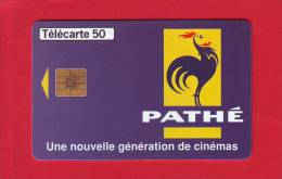 681 - Telecarte Publique Pathe Cinema Coq (F675) - 1996
