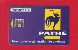 682 - Telecarte Publique Pathe Cinema Coq (F676) - 1996