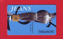 685 - Telecarte Publique Jeans Yls Yves Saint Laurent Mannaquin Chat (F674) - 1996