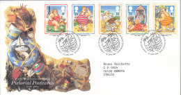 F1464 - GRANDE BRETAGNE Yv N°1753/57 FDC ( Registered Shipment Only ) - 1991-2000 Dezimalausgaben