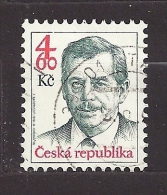 Czech Republic  Tschechische Republik  1998 Gest. Mi 167 Sc 3033 Václav Havel.  C.1 - Usati