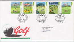 F1466 - GRANDE BRETAGNE Yv N°1767/71 FDC ( Registered Shipment Only ) - 1991-2000 Dezimalausgaben