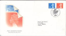 F1475 - GRANDE BRETAGNE Yv N°1946/47 FDC ( Registered Shipment Only ) - 1991-2000 Dezimalausgaben