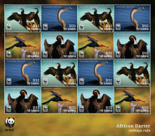 Gambia-2014-WWF-African Darter - Gambia (1965-...)