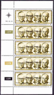 South Africa RSA -1981 - 20th Anniversary Of The Republic, Former Presidents - Control Blocks - Nuovi