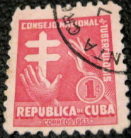 Cuba 1953 Tax For The National Council Of Tubercolosis Fund 1c - Used - Beneficiencia (Sellos De)