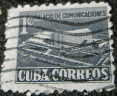 Cuba 1952 Tax For New Communications Building 1c - Used - Charity Issues