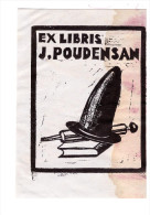 Ex Libris Poudensan  (PPP1129) - Bookplates
