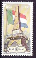 South Africa - 1980 - Paardekraal Monument, Flag Of South African Republic - Single Stamp - Ongebruikt