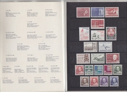 Denmark 1982 Official Yearset Stamps  ** Mnh (F3888) - Años Completos