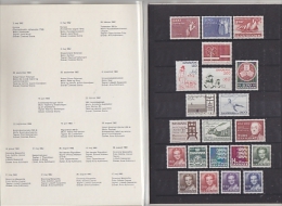 Denmark 1982 Official Yearset Stamps  ** Mnh (F3888) - Annate Complete