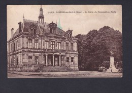 Montiers Sur Saulx (Meuse 55) - Mairie Et Monument Aux Morts (Ed. Rodrigues) - Montiers Sur Saulx