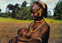 MALI - SIKASSO - Femme PEULH - L'Amour Maternel - Seins Nus - Mali