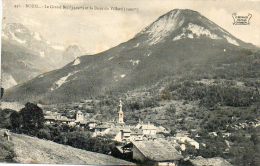 CPA - BOZEL (73) - Vue Du Bourg Et Des Montagnes : Le Grand Bec Et La Dent Du Villard - Bozel