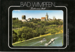 Bad Wimpfen Am Neckar - Berühmte Silhouette Und Neckar - Bad Wimpfen