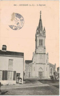 Oudon  L'église - Animé - VOIR ETAT - Oudon