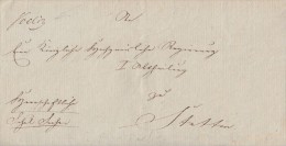Brief Gelaufen Von Poelitz Nach Stettin - Préphilatélie