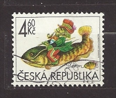 Czech Republic  Tschechische Republik  1998 Gest. Mi 188 Sc 3049 For Children.  Internationaler Kindertag. C.1 - Usati