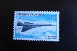 France - Année 1969 - Avion Supersonique "Concorde"  - Y.T.  PA 43 - Neuf (**) Mint (MNH) - 1960-.... Postfris