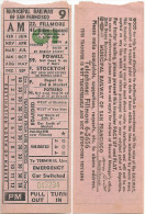 Municipal Railway Of San Francisco - Fillmore - Powell  (Line 9)            1975 - Mundo