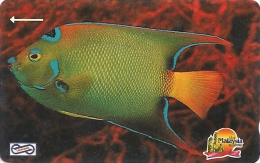 Malaysia (Uniphonekad) - Blue Fish, 15MSAA, 1992, 2.600.000ex, Used - Malaysia