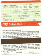 British Rail - Swansea - Cardiff Br                1992 - Europe