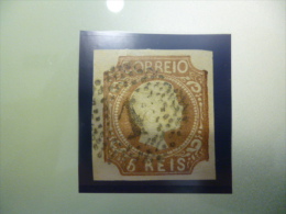 D.PEDRO V .CABELOS ANELADOS - Used Stamps