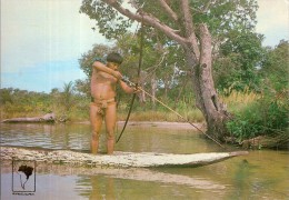 BRASIL-INDIEN-PECHE AU TIR A L'ARC-FISHING-TRIBU KAMAYURA-BRESIL - Tiro Al Arco