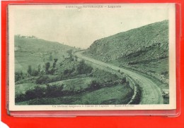 - LAGUIOLE - Le Tournant Dangereux à L'Entrée - Route D'Aurillac - Laguiole