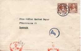 SUEDE LETTRE CENSUREE POUR L'ALLEMAGNE 1941 - 1930- ... Francobolli In Bobina II