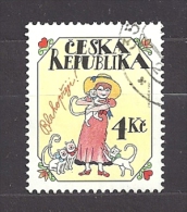 Czech Republic Tschechische Republik 1997 Gest.  Mi 139 Sc 3011 Grussmarke. Congratulations.    C.2 - Usati