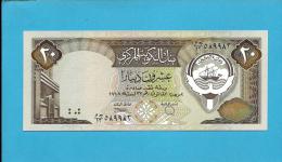 KUWAIT - 20 Dinars - ( 1986 - 91 ) - P 16.b - Sign. 6 - UNC. - Stolen By Iraqi Forces -Denominator / 11 -SEE Description - Kuwait