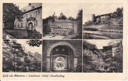 AK Attendorn Im Sauerland - Schloß Schnellenberg - 1952 (16575) - Attendorn