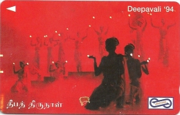 Malaysia (Uniphonekad) - Deepavali 1994, 6USBA, 1994, 250.000ex, Used - Malaysia