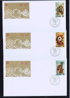 1976 Montreal Olympic Games   Art And Culture  Sc 684-6  Singles On Separate FDCs - 1971-1980