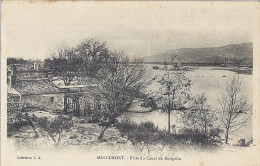 MALLEMORT   PRISE DU CANAL DE BOISGELIN - Mallemort